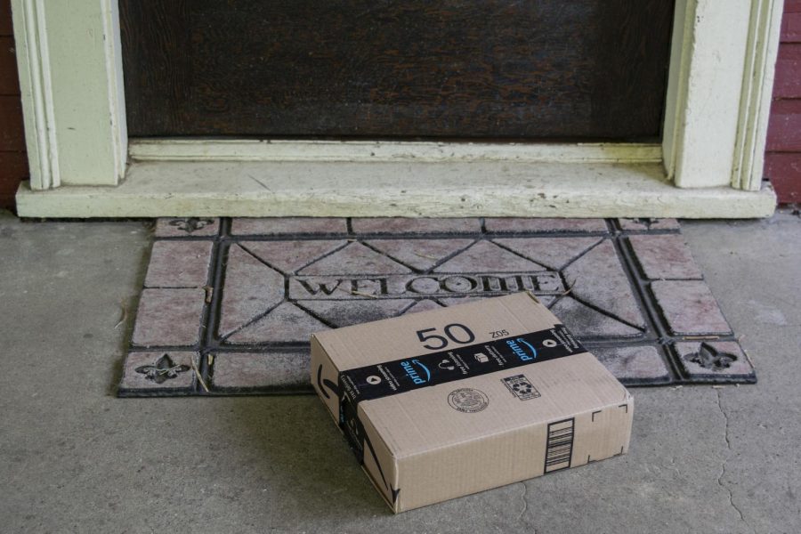 As stay at home orders keep people inside, many have started getting their goods delivered to them