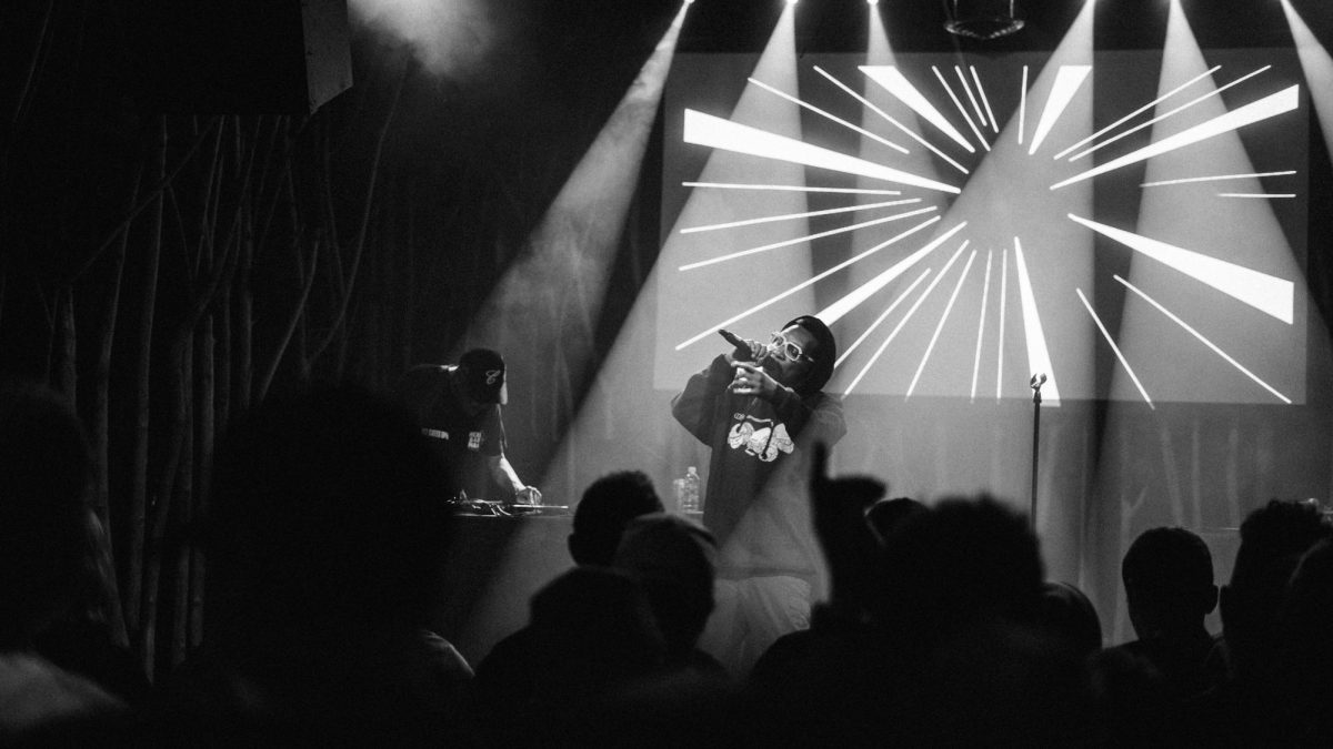 Deltron 3030 performs at the Wild Buffalo as part of the Bellingham Exit festival.