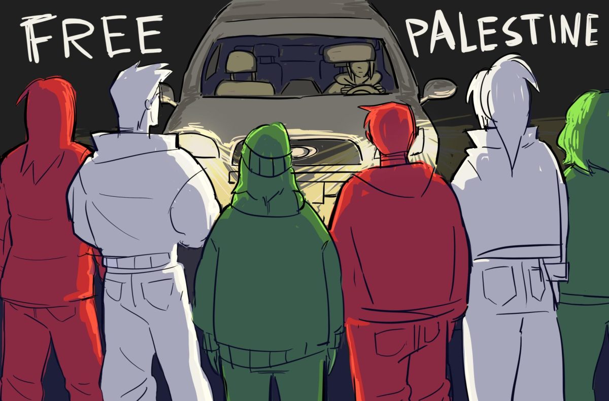 Pro-Palestinian Protest Blocks Traffic On I-5