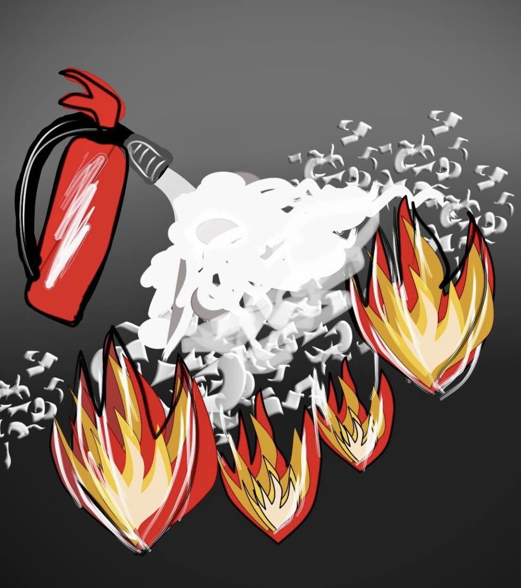 Buring ballot box colorAhmed Abdirashid Abdullah